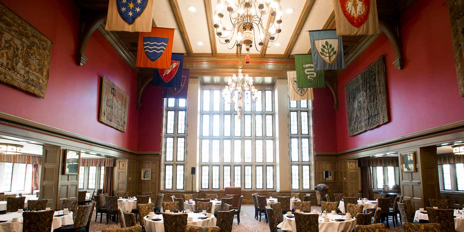 The Tudor Room in the Indiana Memorial Union